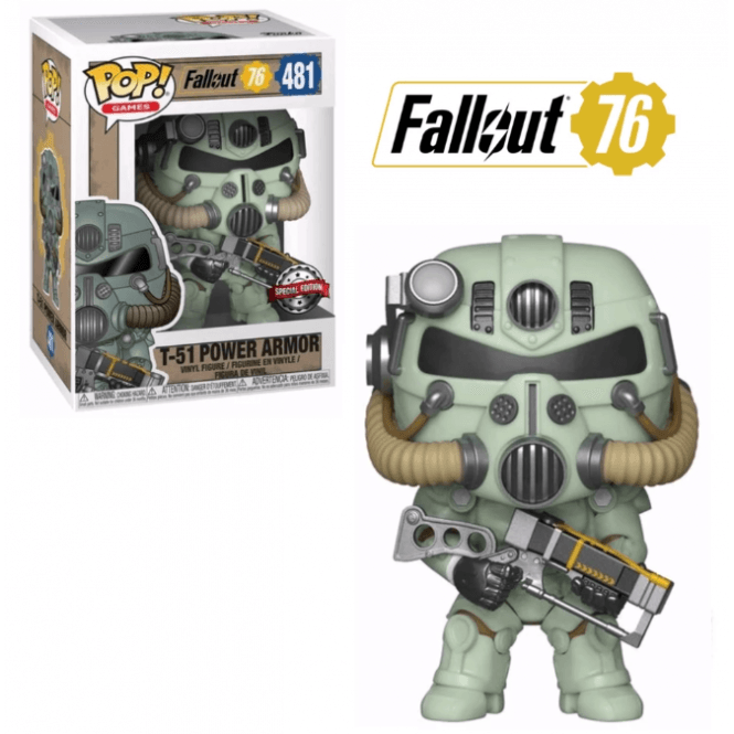 T51 power shop armor funko pop