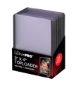 Ultra Pro 3" X 4" Black Border Toploader 25ct