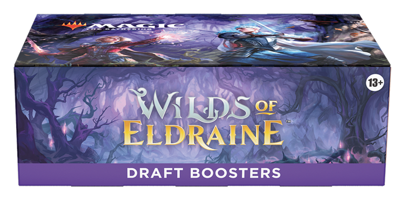 draft booster box wilds of eldraine MTG: enveloped in a fantastical fairytale with a twist to break the curse of an endless slumber Magic: The Gathering Wilds of