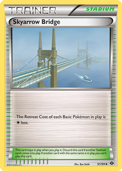 Skyarrow Bridge 91/99 - single card from Pokemon TCG