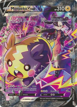 Morpeko V-Union (JUMBO) - Pokemon Promotional Card
