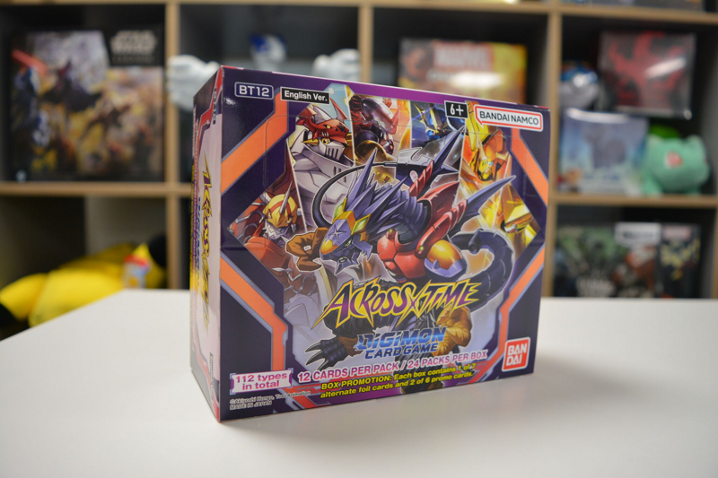Digimon Card Game - Across Time Booster Display BT12 (24 Packs) Digimon Card Game - Across Time Booster Display BT12 (24 Packs)