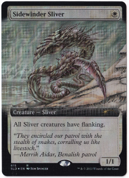 Sidewinder Sliver (FOIL) single card from Magic the Gathering