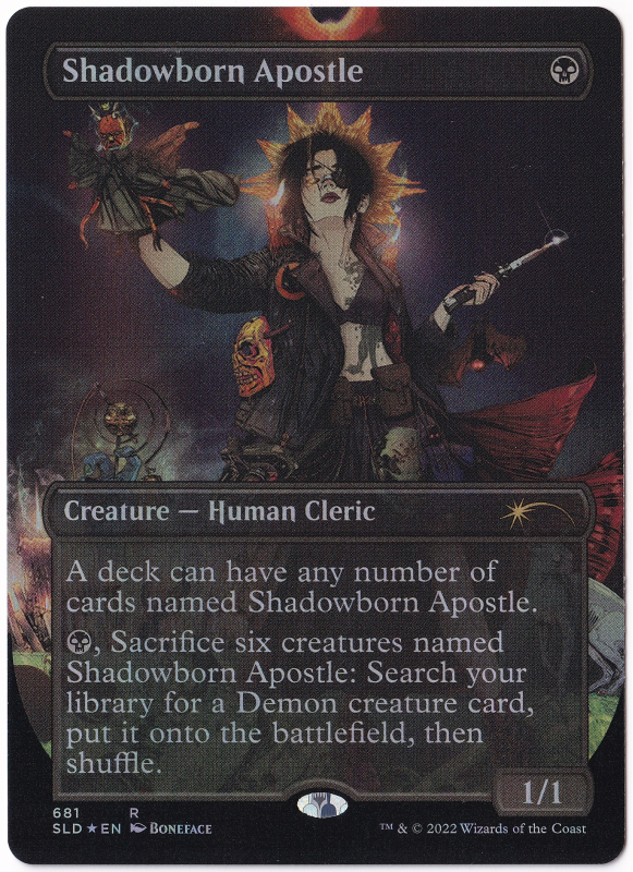 Shadowborn Apostle (FOIL) : 681 SECRET LAIR DROP - Magic the Gathering Single Card Shadowborn Apostle (FOIL) : 681 SECRET LAIR DROP - Magic the Gathering Single Card