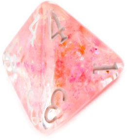 Gamegenic Candy-Like Series – Peach – 7-teiliges Resin-Würfelset Für RPG & Tabletops Gamegenic Candy-Like Series – Peach – 7-teiliges Resin-Würfelset Für RPG & Tabletops