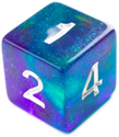 Gamegenic Galaxy Series - Neptune RPG Dice (7pcs) - Image 3