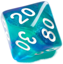 Gamegenic Galaxy Series - Neptune RPG Dice (7pcs) - Image 6