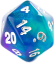 Gamegenic Galaxy Series - Neptune RPG Dice (7pcs) - Image 8