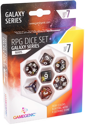 Gamegenic Galaxy Series - Mars RPG Dice (7pcs)