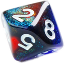 Gamegenic Galaxy Series - Mars RPG Dice (7pcs) - Image 5