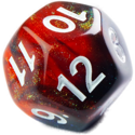 Gamegenic Galaxy Series - Mars RPG Dice (7pcs) - Image 7