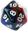 Gamegenic Galaxy Series - Mars RPG Dice (7pcs) - Image 8