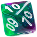 Gamegenic Galaxy Series - Aurora RPG Dice (7pcs) - Image 6