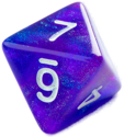 Gamegenic Galaxy Series - Nebula RPG Dice (7pcs) - Image 4