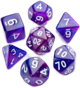 Gamegenic Galaxy Series - Nebula RPG Dice (7pcs) - Image 9