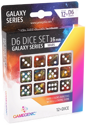 Gamegenic Galaxy Series - Mars D6 Dice Set 16mm (12pcs)