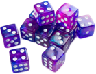 Gamegenic Galaxy Series - Nebula D6 Dice Set 16mm (12pcs) - Image 3
