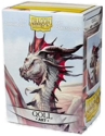 Dragon Shield (Standard size) (100) Protective Sleeves - Qoll, Voice of the God Hand