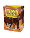 Dragon Shield (Standard size) (100) Protective Sleeves - Matte Copper