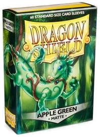 Dragon Shield (Standard size) (60) Protective Sleeves - Matte Apple Green