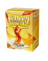 Dragon Shield (Standard size) (100) Protective Sleeves - Matte Yellow