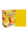 Dragon Shield (Standard size) (100) Protective Sleeves - Matte Yellow - Image 2