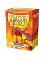 Dragon Shield (Standard size) (100) Protective Sleeves - Matte Orange