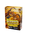 Dragon Shield Japanese Size Card Sleeves - Matte Orange (60 Sleeves)