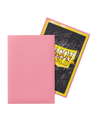 Dragon Shield Japanese Size Card Sleeves - Matte Pink (60 Sleeves) - Image 3