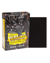 Dragon Shield Japanese Size Card Sleeves - Matte Black (60 Sleeves) - Image 2