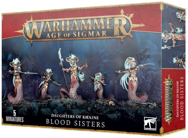 Warhammer AoS - Figurine Filles De Khaine Melusai Ironscale (Plastique, 40mm) - 9