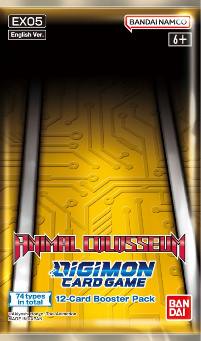 digimon animal colosseum booster box EX5 Box Promotion Pack Animal Colosseum Digimon TCG USA Ship Seller