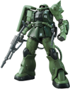Gundam MS-06C-6/R6 Zaku II Type C6/R6 Model Kit - Image 2