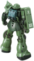 Gundam MS-06C-6/R6 Zaku II Type C6/R6 Model Kit - Image 4
