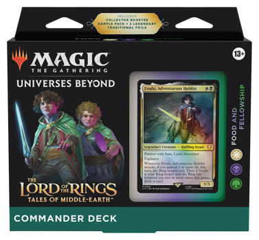 Magic the Gathering: Lord of the Rings: Tales of Middle-Earth - Commander Deck Food and Fellowship