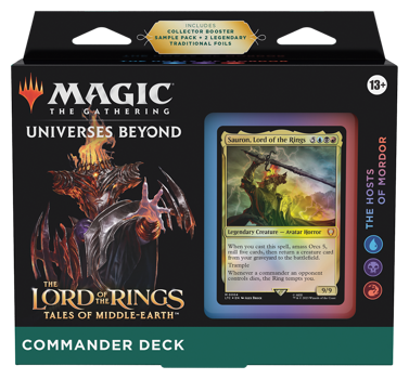 Magic the Gathering: Lord of the Rings: Tales of Middle-Earth - Commander Deck Hosts of Mordor