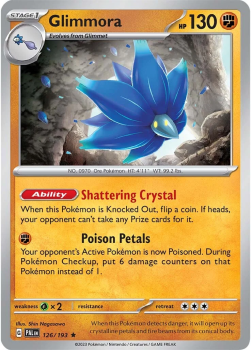 Glimmora single card from POKEMON TCG