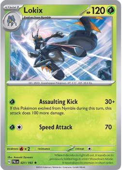 Lokix single card from POKEMON TCG