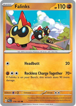 Falinks single card from POKEMON TCG