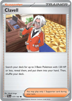 Clavell single card from POKEMON TCG