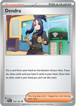 Dendra single card from POKEMON TCG