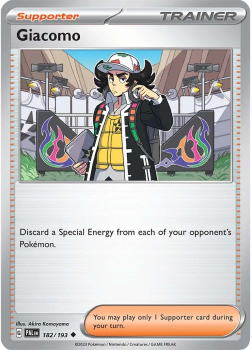 Giacomo single card from POKEMON TCG