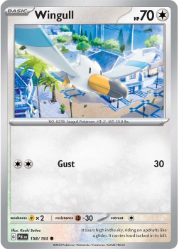 Wingull single card from POKEMON TCG