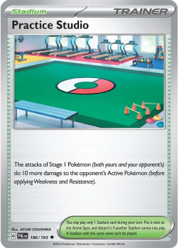 Practice Studio single card from POKEMON TCG