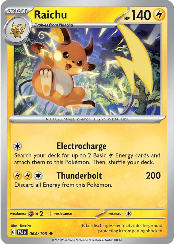 Raichu evolve discount
