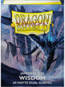 Dragon Shield Japanese Size Card Sleeves - Dual Matte Wisdom (60 Sleeves)