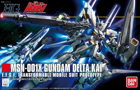 MSN-001X Gundam Delta Kai Model Kit