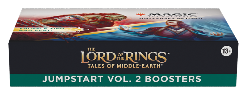 Magic the Gathering: Lord of the Rings: Tales of Middle-Earth - Vol. 2 Jumpstart Booster Box (18 Packs) Magic the Gathering: Lord of the Rings: Tales of Middle-Earth - Vol. 2 Jumpstart Booster Box (18 Packs)