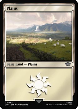 Plains single card from Magic the Gathering