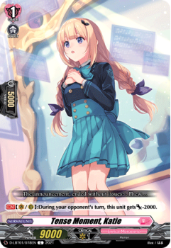 Tense Moment, Katie (C) single card from Cardfight!! Vanguard